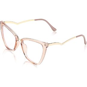 FEISEDY Blue Light Blocking Glasses Computer Glasses Women Men Fashion Cateye Glasses B2914