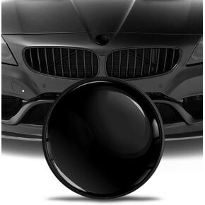 Compatible with BMW Black Emblem 51148132375 Front/Bonnet/Trunk Tuning Logo Size 82mm EO 28