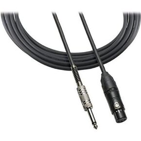 Audio-Technica ATR-MCU XLR Female to 1/4" Male Microphone Cable, 10 ft
