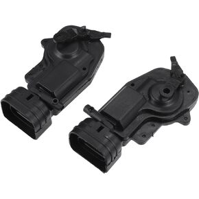 X AUTOHAUX Replacement Left Right Side Power Door Lock Actuator Motor for Toyota Sienna 1998-2003 Side Slide Door Lock Door Latch Actuator Assembly Replace No.6914008010/6913008010 Black Pair