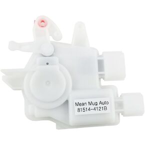 81514-4121B Driver's Side Door Lock Actuator Motor - Compatible with Honda, Acura - Replaces OEM #: 72155-SDA-A01, 72155SDAA01 White
