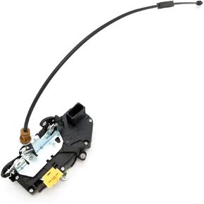 22862028 Power Door Lock Latch Actuator with Cable - Front Left Driver Side - Compatible for 2010-2014 Chevy Silverado 1500 2500HD 3500HD, GMC Sierra 1500 2500HD 3500HD