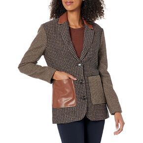 womens Kelly Casual Blazer, Peacoat Navy, Medium US