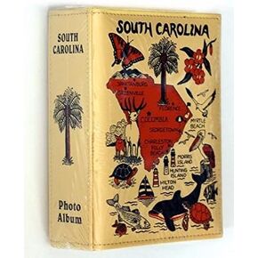 South Carolina Embossed Photo Album 100 Photos / 4x6