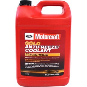 Genuine Ford Accessories (VC-7-B) Gold Concentrated Antifreeze/Coolant - 1 Gallon