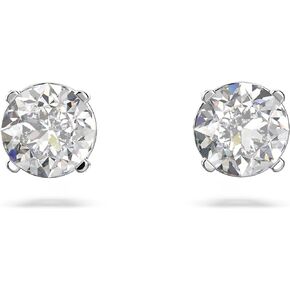 Pendientes Botón Swarovski 5408436 Mujer Plateado Attract Round