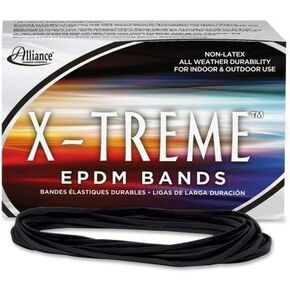 أشرطة ملفات X-treme، #117B، 7 × 1/8، أسود، تقريبًا. 175 شريطًا/صندوق 1 رطل من Alliance