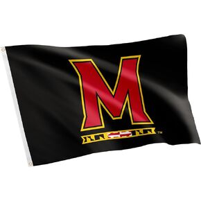 Desert Cactus University of Maryland Terrapins UMD Terps 100% Polyester Indoor Outdoor 3 feet x 5 feet Flag (Flag 2)