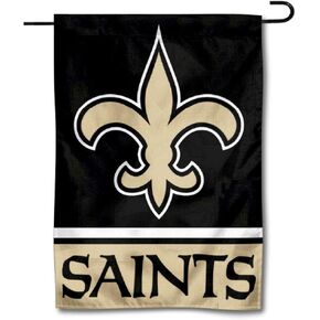 New Orleans Saints Double Sided Garden Flag