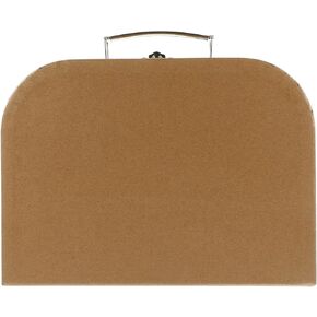 HOMSFOU Paperboard Suitcases Paper Storage Box Decorative Gift Boxes With Lids Travel Themed Chest Small Stackable Luggage Mache Box Gift Wrapping Box Wedding Party Favor