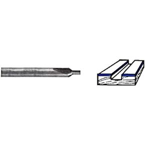 Whiteside Router Bits SC34 Flat Bottom Veining Bit with Solid Carbide 3/16-Inch Cutting Diameter and 3/8-Inch Cutting Length
