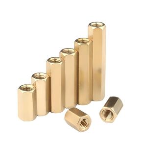 20pcs M2 M3 Brass Hexagonal Standoffs Spacers (5mm / 10mm / 15mm / 20mm / 25mm / 30mm Lengths) (10mm, M2)