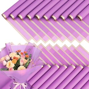 SDMOER 659 Pcs Flower Bouquet Accessories, 220 Floral Wrapping Paper,3 Rolls 25 Yards Ribbons,36 Pcs 3D Butterflies,400 PCS Flower Pins for Florists Gift Packaging DIY (22 Colors)