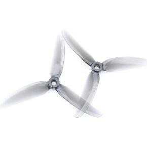8pcs HQProp 5X4.3X3 V2S 5043 5 Inch 3-Blade Propellers Set (4X CW / 4X CCW) Poly Carbonate (Yellow)