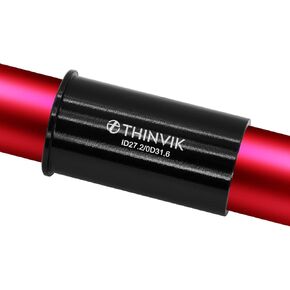 Thinvik مقعد الدراجة آخر الرقائق 22.2 مم، 25.4 مم، 27.2 مم إلى 25.4 مم، 27.2 مم، 28.6 مم، 30.4 مم، 30.8 مم، 31.6 مم محول أنبوب مقعد الدراجة 60 مم