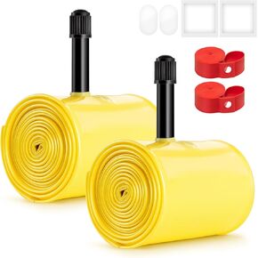 2-PCS 29" Ultralight TPU Bike Tubes 29 X 1.90/2.30 AV Schrader Valve 29" Bicycle Tubes with Rim Strips Compatible with 29x1.90 29x1.95 29x2.0 29 x 2.10 29x2.125 29x2.20 29x2.25 29x2.30 Tire Tubes in Saudi Arabia