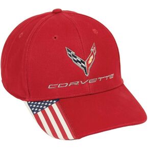SR1 Performance C8 Corvette Next Generation Stars & Stripes American Patriot Hat