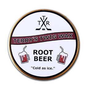 Terry's Twig Wax - Root Beer (Extra Grip Hockey Stick Wax) for Hockey Blade Tape, Increased Puck Control, Stick Tricks Michigan, Water Resistant