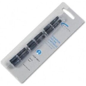 Cross : Refill Cartridges for Cross Fountain Pens, Fine, Black Ink, 6/pack -:- Sold as 2 Packs of - 6 - / - Total of 12 Each