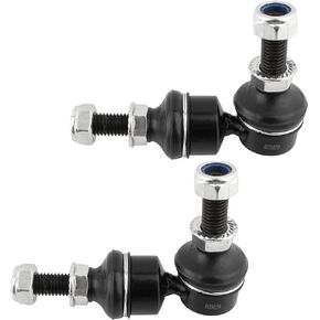 Qty(2) K7306 4695626 Front Sway Bar Stabilizer Link Kit Fits 1996-2000 for Chrysler Cirrus | 1996-2006 for Chrysler Sebring | 1995-2006 for Dodge Stratus | 1996-2000 for Plymouth Breeze