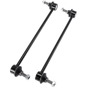 Suspension Sway Bar End Links BP4K-34-170D Stabilizer Bar End Link Kit Front for Mazda 3 2004-2009 Metal Black 2 pcs