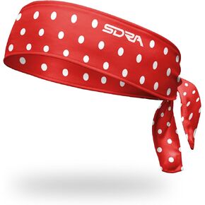 Suddora Rosie The Riveter Tie Headband, We Can Do It Costume - Outdoor and Sports