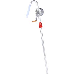 Barrel Pump, 29L/min Aluminum Alloy Rotary Oil Pump Transfer Pump Hand Crank Pump Manual Fuel Pump for Liquids Lubricating Oil Gasoline