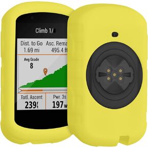 kwmobile Case Compatible with Garmin Edge 530 - Case Soft Silicone Bike GPS Protective Cover - Black