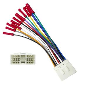 Radio Wiring Harness for Subaru 1997-2008, Compatible with Forester, Impreza, Legacy, Outback, RS Coupe, STI, Wagon, WRX, Aftermarket Stereo CD Player Install Adapter Connector