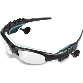 TechKen Sunglasses Headset Headphone Bluetooth Wireless Music Sunglasses Headsets Compatible with iPhone Samsung LG and Smart Phones PC Tablets