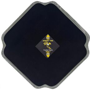 Hornet Tire Bias Tractor Tire Repair Patch HTP4 - Single Patch (9"x9" 6 Ply)