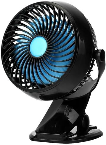 Unifizz مشبك على مروحة باردة محمولة دوران مروحة مكتب صغيرة قابلة للتعديل سرعة مراوح السيارة in Kuwait