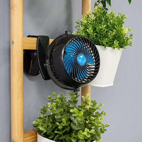 Unifizz مشبك على مروحة باردة محمولة دوران مروحة مكتب صغيرة قابلة للتعديل سرعة مراوح السيارة in Kuwait