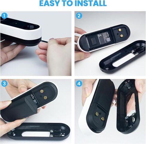 استبدال بطارية جرس باب الفيديو Arlo الخالية من الأسلاك، بطارية احتياطية قابلة لإعادة الشحن من Egoway متوافقة مع AVD2001 AVD2001B VMA2400 A-12 - (7000 مللي أمبير في الساعة) in Kuwait