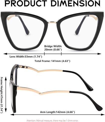FEISEDY Blue Light Blocking Glasses Computer Glasses Women Men Fashion Cateye Glasses B2914 in Saudi Arabia