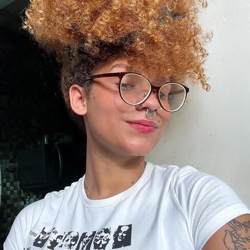 TIJN Blue Light Glasses for Women Men,Computer Glasses Bluelight Blocking,Preppy Style Cateye Frame Clear Eyeglasses,Edin in Saudi Arabia