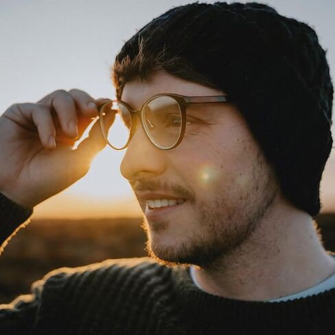 TIJN Blue Light Glasses for Women Men,Computer Glasses Bluelight Blocking,Preppy Style Cateye Frame Clear Eyeglasses,Edin in Saudi Arabia