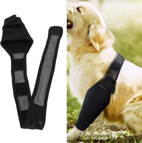 AYNEFY Dog Elbow Protector, Dog Elbow Brace Protector Pads Relieve Arthritis Reducing Pain Provides Support Dog Elbow Protector for Small Medium Dogs (S) in Saudi Arabia