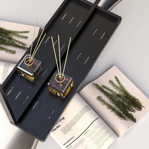 مرآة حمام مقاس 40 × 30 بوصة مع رف تخزين، مرآة مستطيلة حديثة مثبتة على الحائط بإطار من الألومنيوم، مرآة للحمام وغرفة المعيشة وغرفة النوم، باللون الأسود in Kuwait