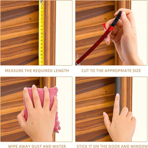 Silicone Weather Stripping Door Seal,D-Shaped Door Weather Stripping,Self Adhesive Door Insulation Strip,for Door Frame& Window Seal Large Gaps Soundproofing,9/6"W x 15/32"T (23FT,White1) in Saudi Arabia