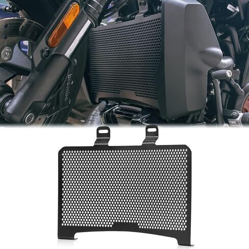 Motorcycle Front Radiator Grille Guard for Harley Sportster S 1250 RH1250 2021 2022 2023 Mesh Shield Protector Water Tank Net Cover CNC Aluminum Black in Saudi Arabia