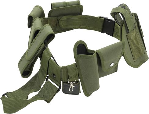 Hunting Belt, 10 Pockets Outdoor Waist Belt Detachable for Children Toy in Kuwait