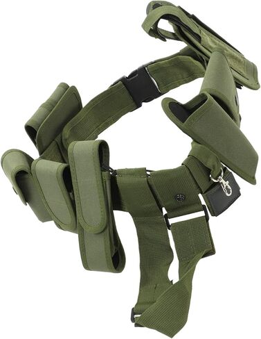 Hunting Belt, 10 Pockets Outdoor Waist Belt Detachable for Children Toy in Kuwait