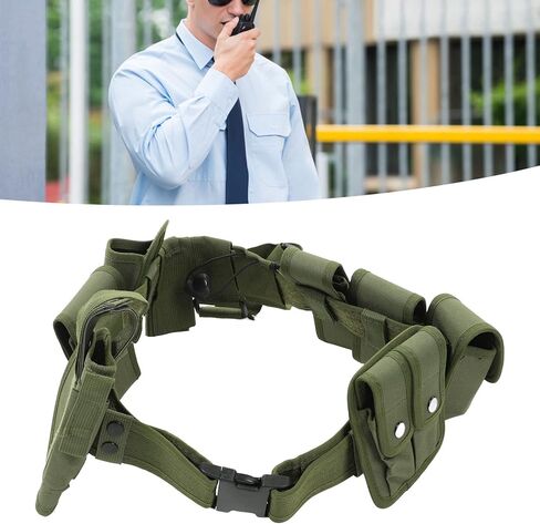 Hunting Belt, 10 Pockets Outdoor Waist Belt Detachable for Children Toy in Kuwait