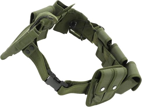 Hunting Belt, 10 Pockets Outdoor Waist Belt Detachable for Children Toy in Kuwait