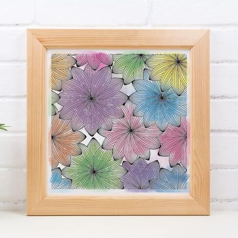 Flower Background Clear Stamps for Card Making, Spring Flower Stamps Blossom Leaves Clear Rubber Stamps for Holiday Card Making Decoration DIY Scrapbooking Transparent Album Decor Paper Craft in Saudi Arabia