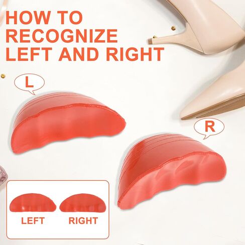 WLLHYF Shoe Filler Inserts for Loose Shoes, 2 Pairs Toe Filler Inserts Toe Cushion Inserts Shoes Too Big Insoles Adjustable Shoe Pads Shoe Size Reducer for Women Men Make Shoes Fit (Black) in Saudi Arabia