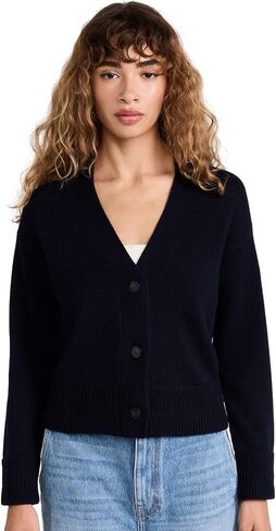 Vince Women's 3 Button Boxy Cardigan in Saudi Arabia