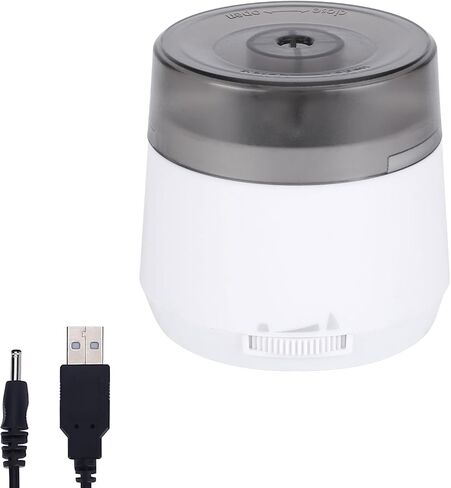 Automatic Electric Pencil Sharpener, USB & Battery Operated, Adjustable Sharpening for Colored Pencils(6-8mm), for School/Classroom/Student (Green) in Saudi Arabia