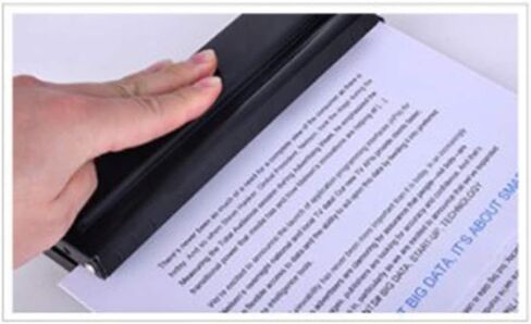 أداة ثقب قابلة للتعديل ذات 6 فتحات لصفحات A5/A6/B7 ذات ست حلقات - سعة 6 أوراق - قطر الفتحة 6 مم (أسود) in Kuwait